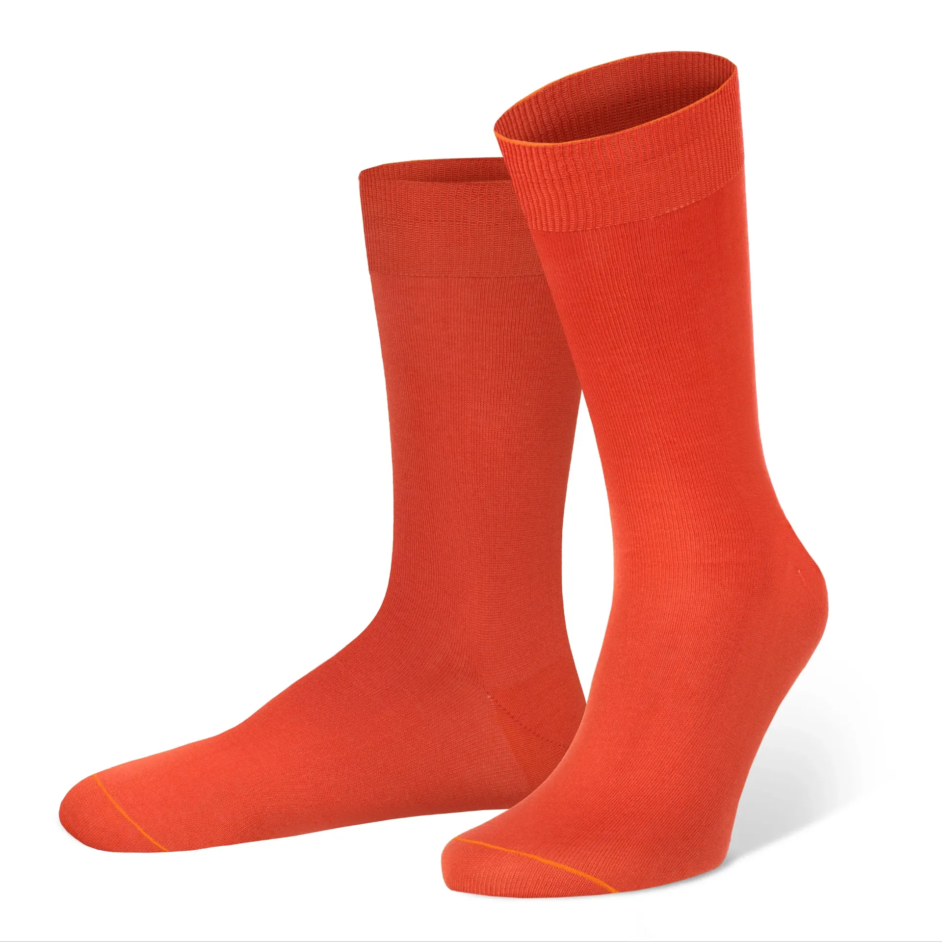 Chaussette mi-mollet Orange