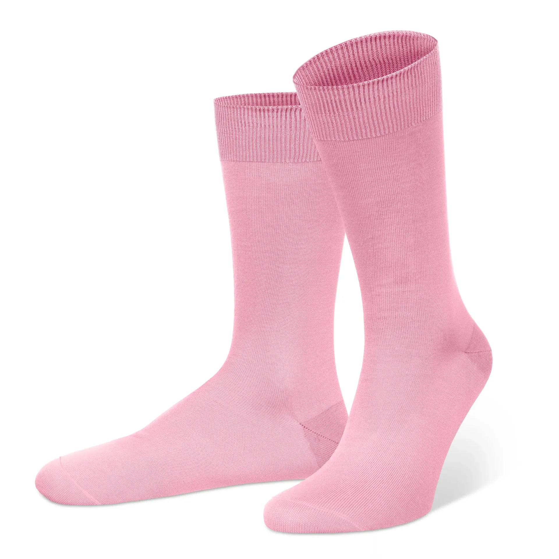 Chaussette mi-mollet Rose